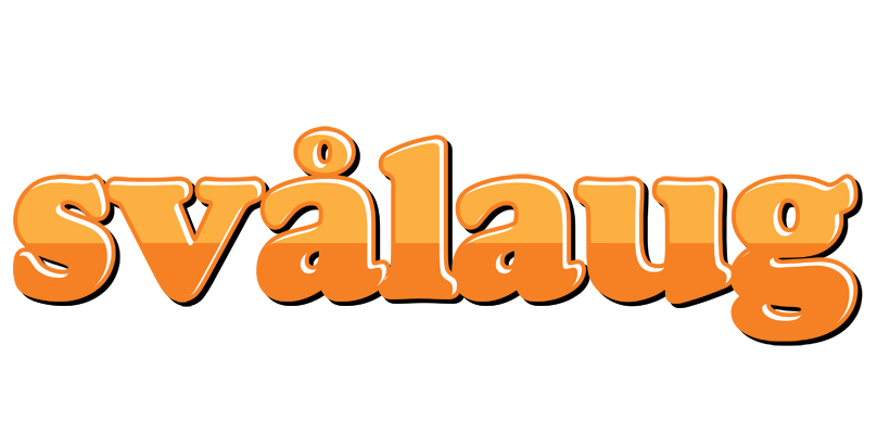 Svålaug orange logo