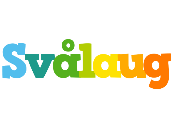 Svålaug rainbows logo