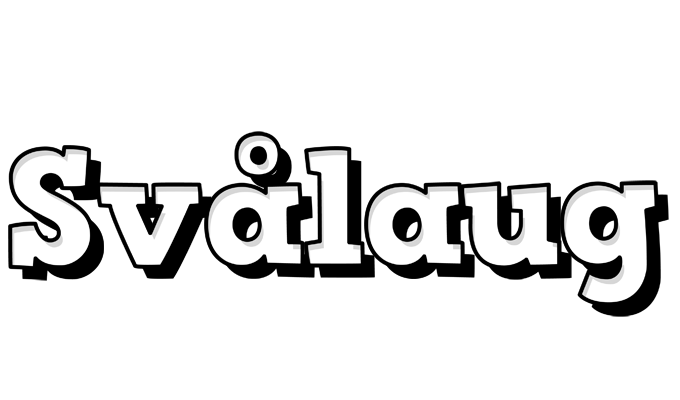 Svålaug snowing logo