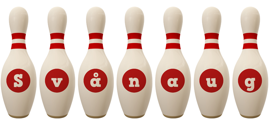 Svånaug bowling-pin logo