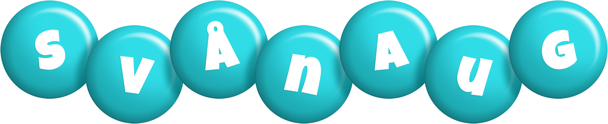 Svånaug candy-azur logo