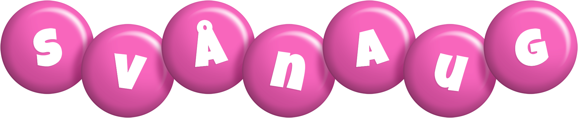 Svånaug candy-pink logo