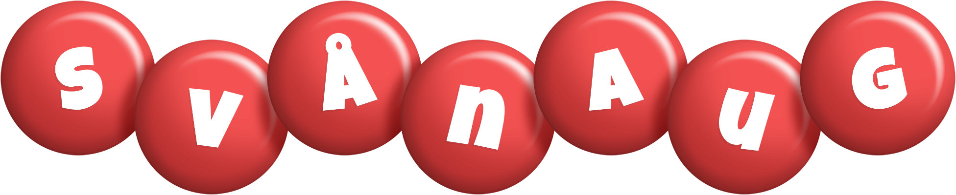 Svånaug candy-red logo