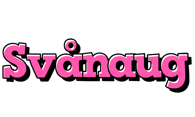 Svånaug girlish logo