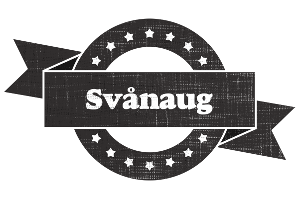 Svånaug grunge logo