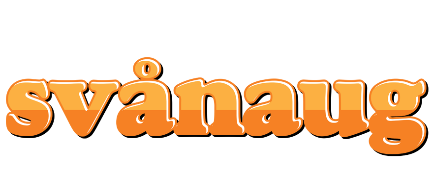Svånaug orange logo