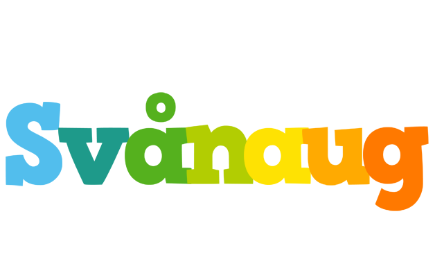 Svånaug rainbows logo