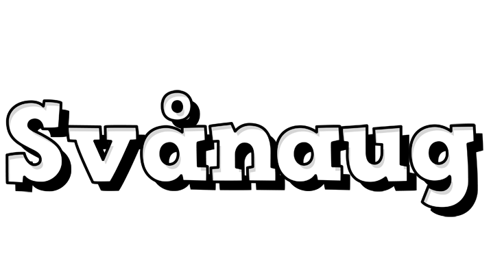 Svånaug snowing logo