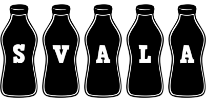 Svala bottle logo