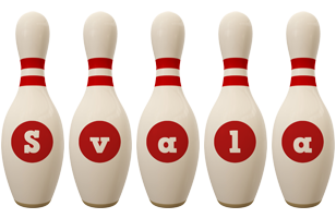 Svala bowling-pin logo