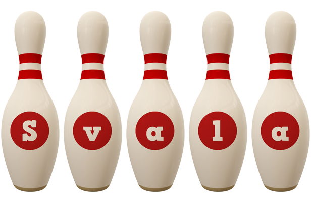 Svala bowling-pin logo
