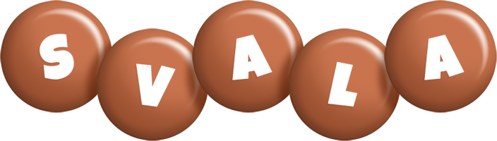 Svala candy-brown logo