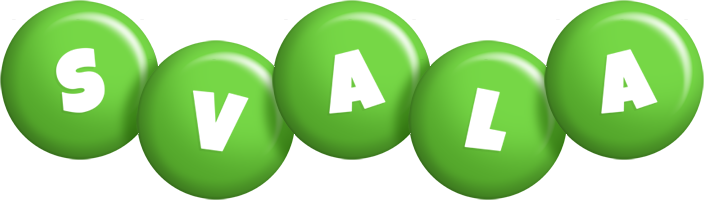 Svala candy-green logo