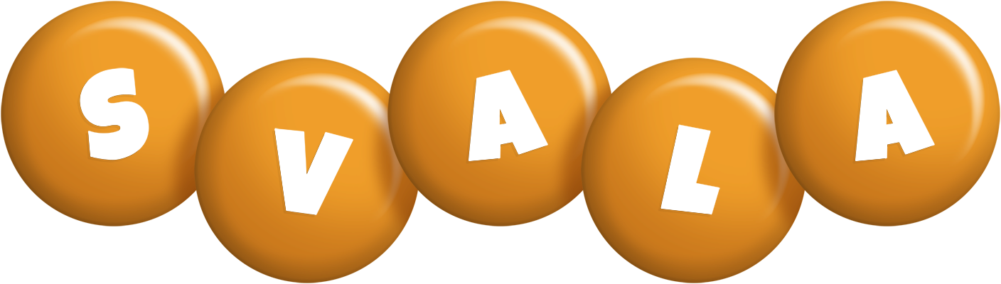 Svala candy-orange logo