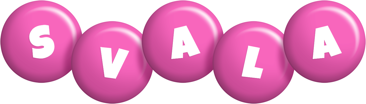 Svala candy-pink logo