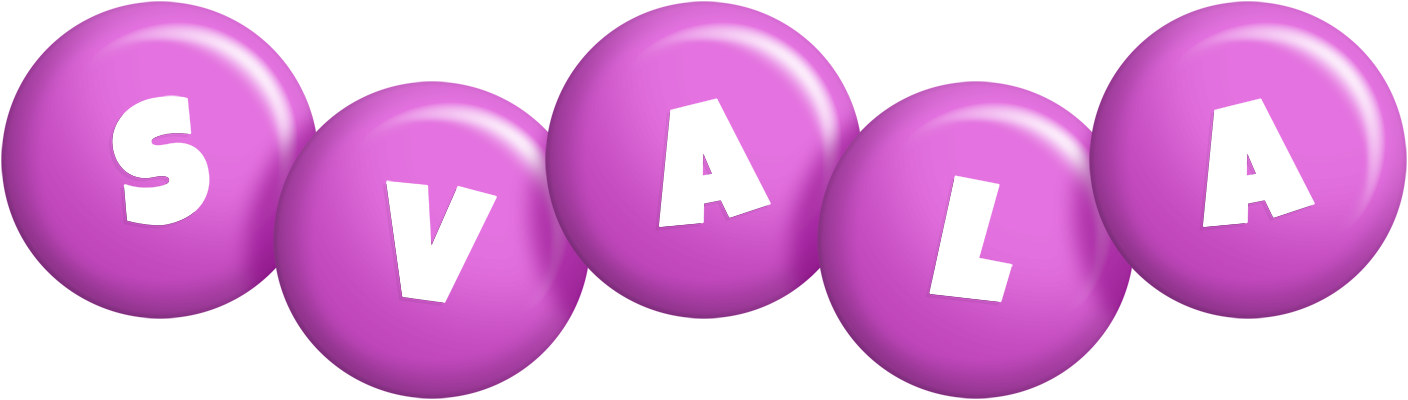 Svala candy-purple logo