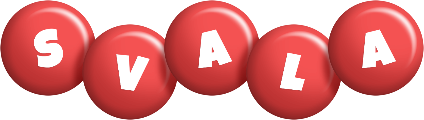 Svala candy-red logo
