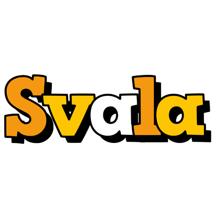 Svala cartoon logo