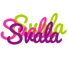 Svala flowers logo