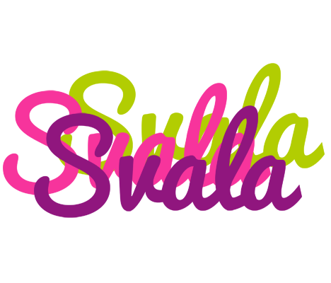 Svala flowers logo