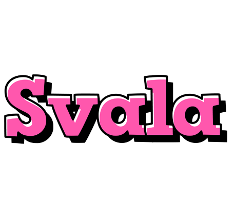 Svala girlish logo