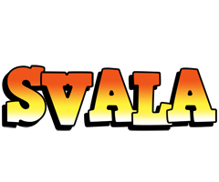 Svala sunset logo