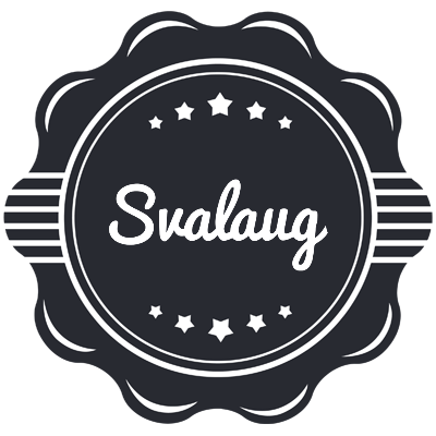 Svalaug badge logo