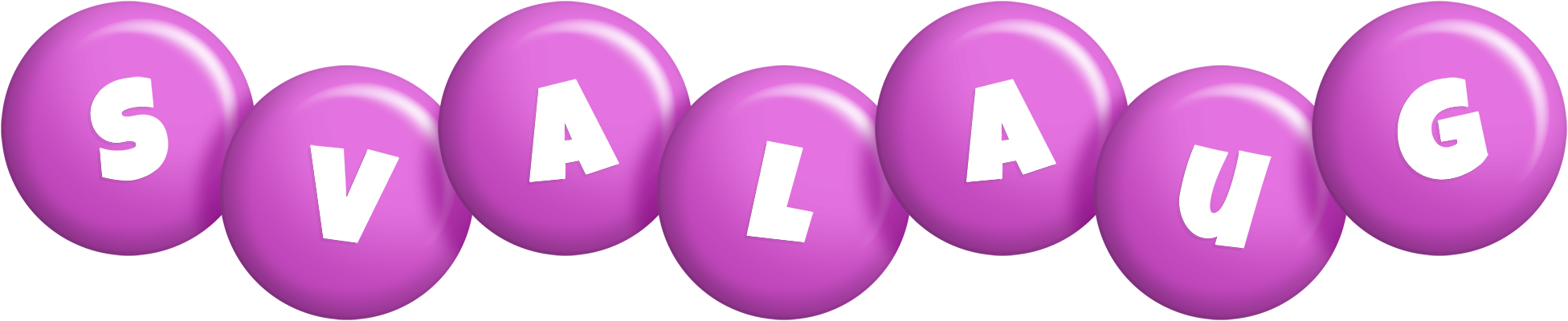 Svalaug candy-purple logo