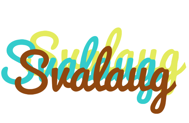Svalaug cupcake logo