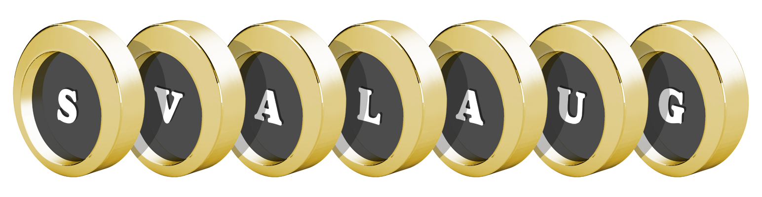 Svalaug gold logo