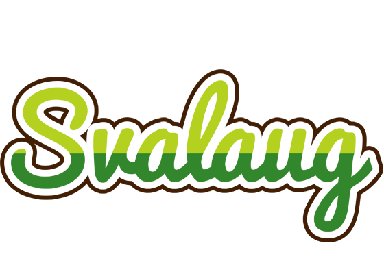 Svalaug golfing logo