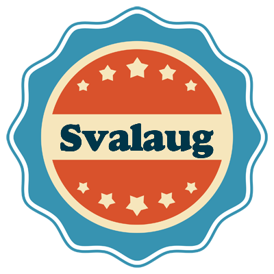 Svalaug labels logo