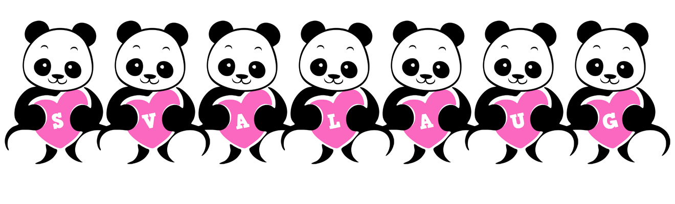 Svalaug love-panda logo