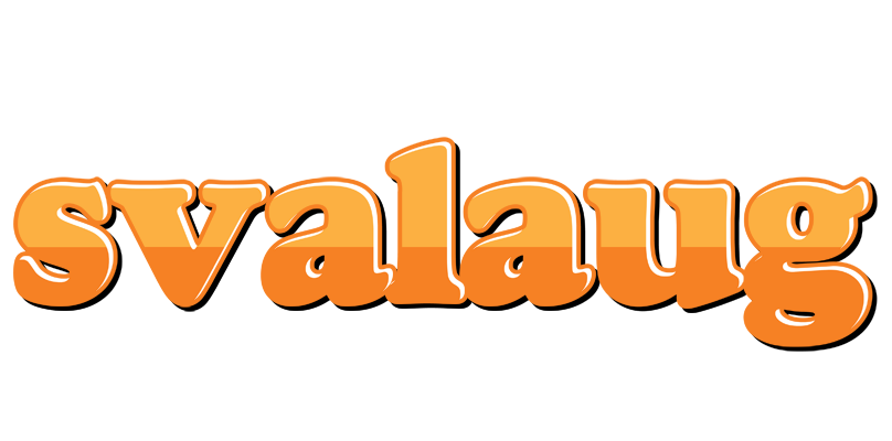 Svalaug orange logo