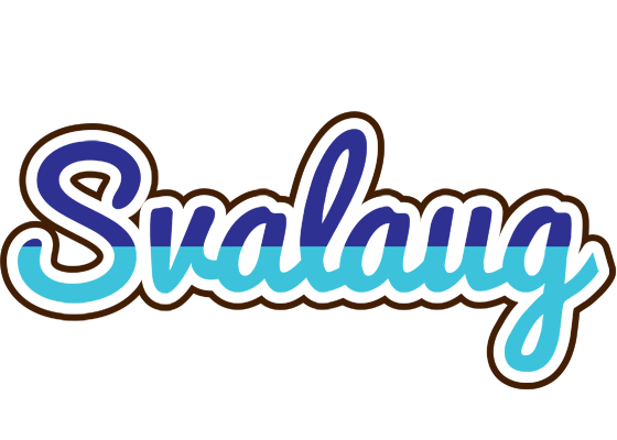 Svalaug raining logo