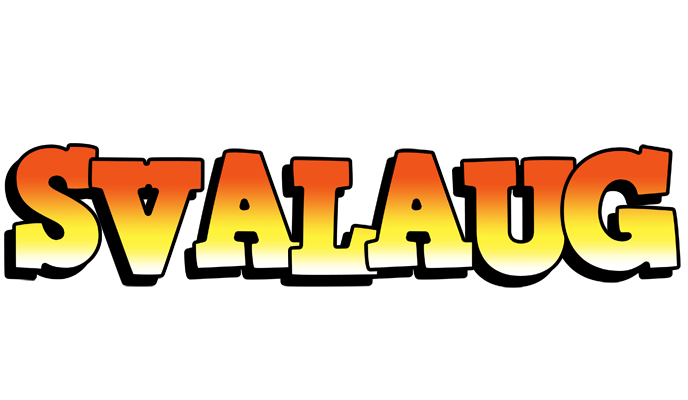 Svalaug sunset logo