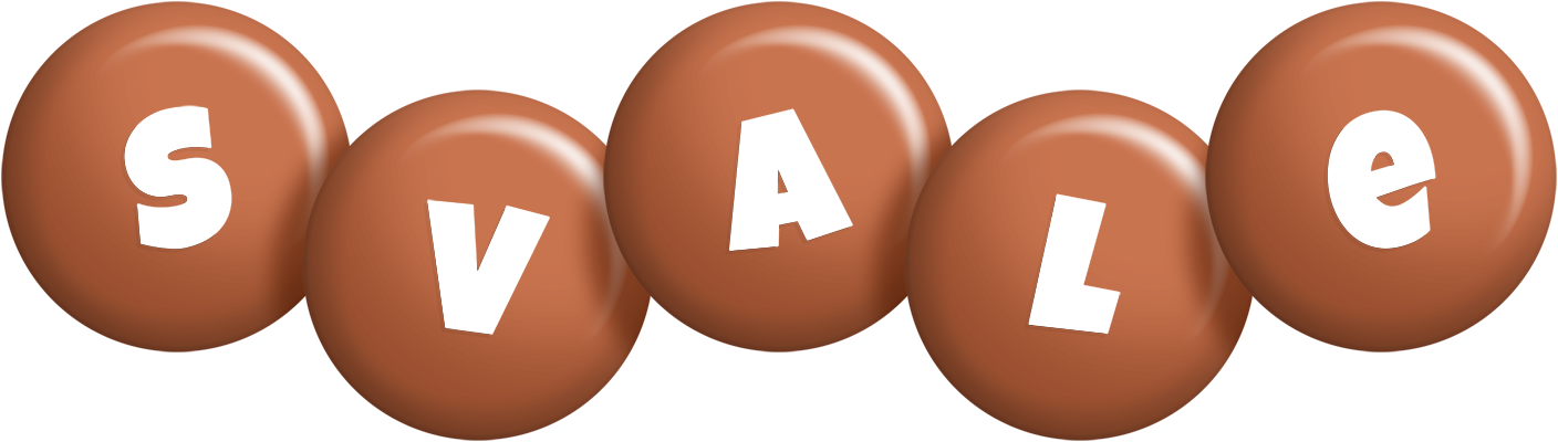 Svale candy-brown logo
