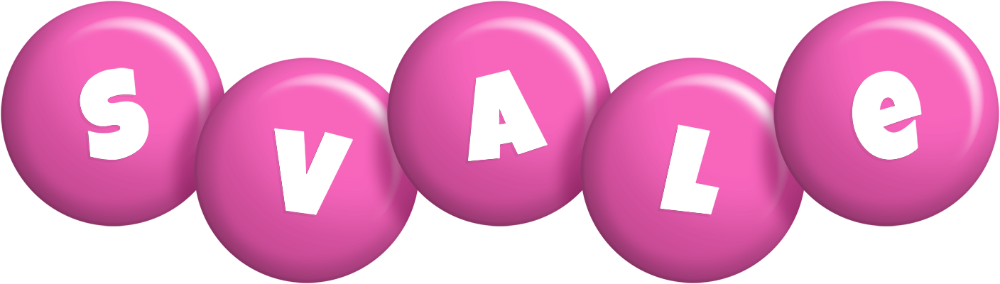 Svale candy-pink logo