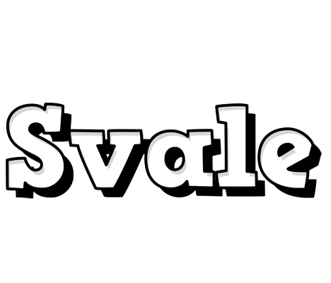 Svale snowing logo