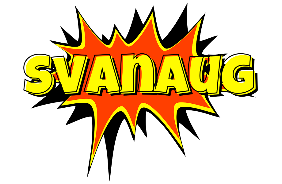 Svanaug bazinga logo