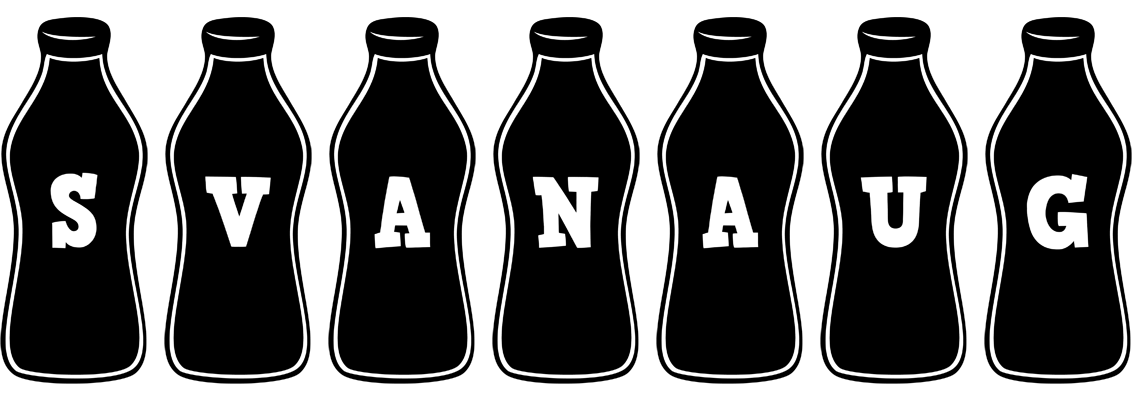 Svanaug bottle logo