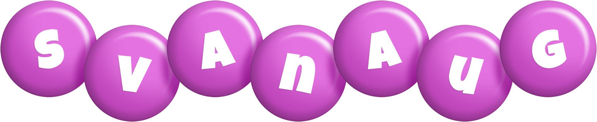 Svanaug candy-purple logo