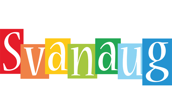 Svanaug colors logo