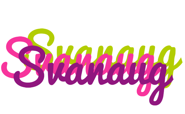 Svanaug flowers logo