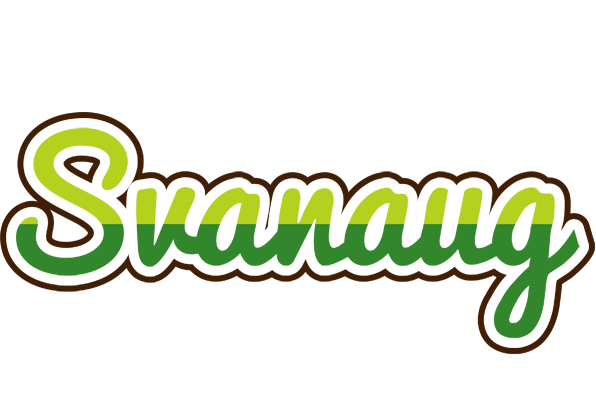 Svanaug golfing logo
