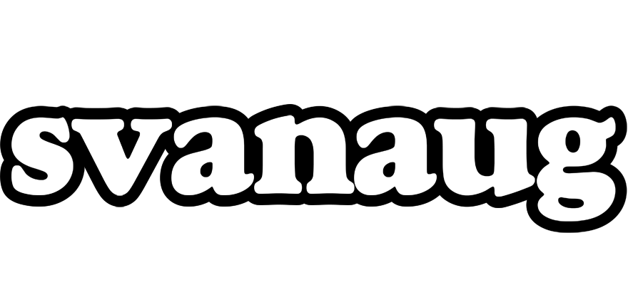 Svanaug panda logo