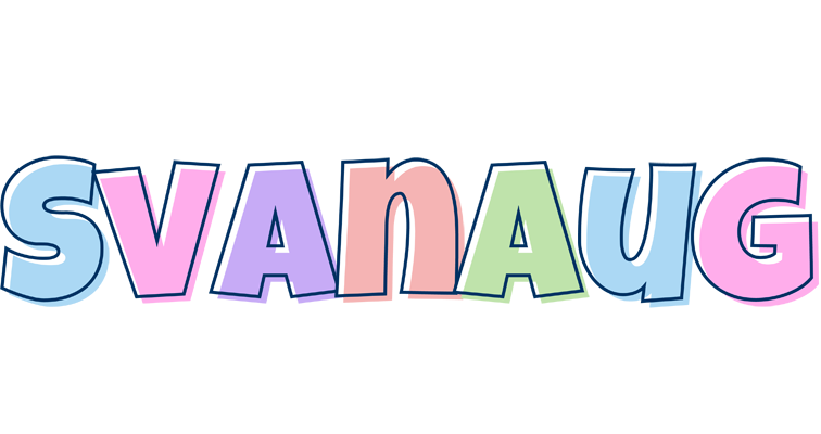 Svanaug pastel logo