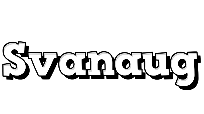 Svanaug snowing logo