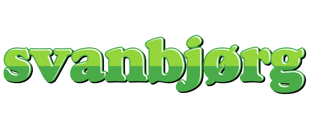 Svanbjørg apple logo