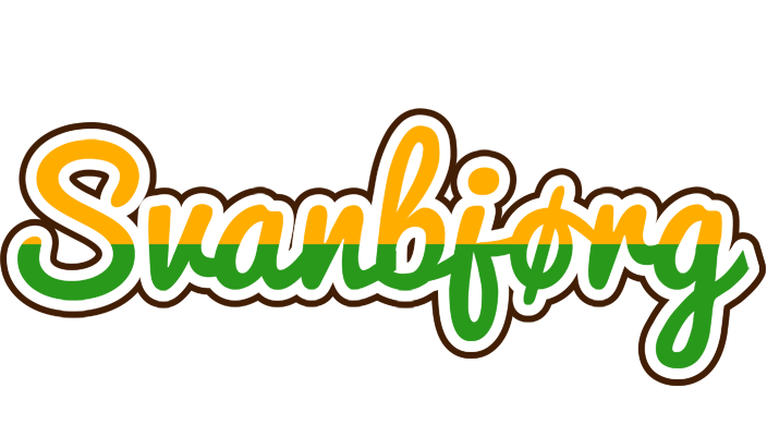 Svanbjørg banana logo